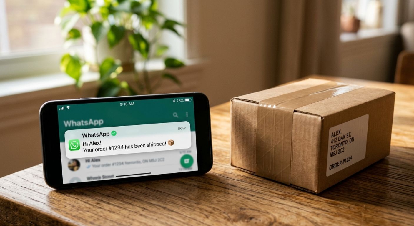 WhatsApp Notifications WooCommerce plugin dashboard